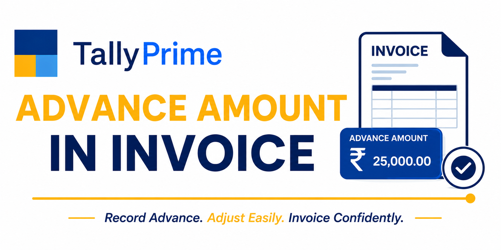 Advance Amount in Invoice
